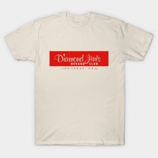 Retro Vintage Diamond Jim's Nevada Club Las Vegas T-Shirt